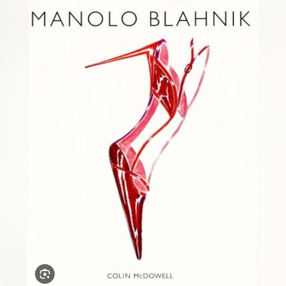 MANOLO BLAHNIK 2000 Colin McDowell Large Coffee Table  Book